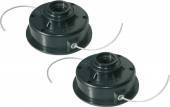 Tr�dspole 2 stk. dobbelt tr�d � 2 mm