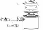 Spare Parts (version 2) Dust Extraction Unit GAA 50 - 55136