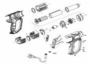 Reservedel (version 1) Varmluftpistol HLG 600-2000 LED - 58191