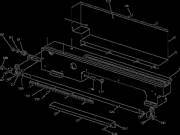EDM350DR Del 258 skrue M5x8 (258)