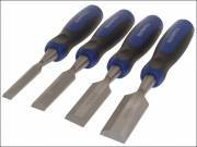 FAIWCBUTTS4 Bevel Edge Butt Chisel Set, 4 Piece