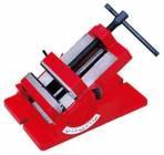 Lockable machine vice, tiltable, 100 mm