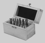 End mill set 12 pieces 2/4 cutter