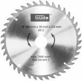 H�rdmetal-savklinge 305x30x60Z HM