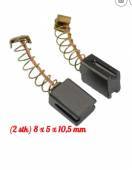 Kulb�rstes�t (2 stk) 8 x 5 x 10,5 mm